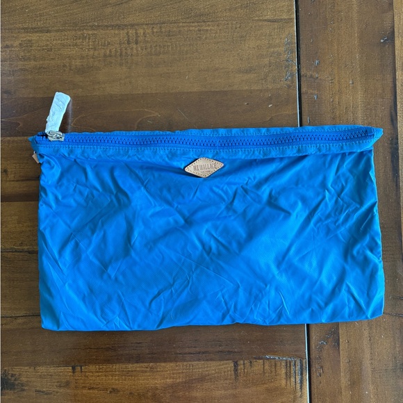 MZ Wallace Quilted Ocean Rec Blue Tote with Adjustable Strap - Picture 5 of 10